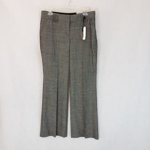 NEW Express Design Editor Blk/Wht Career Trousers